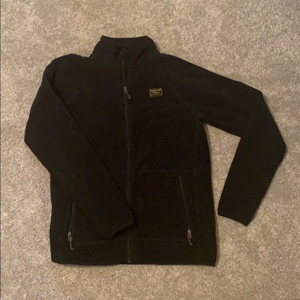 Men’s medium Burton Durable Goods Fleece Zip Up.
